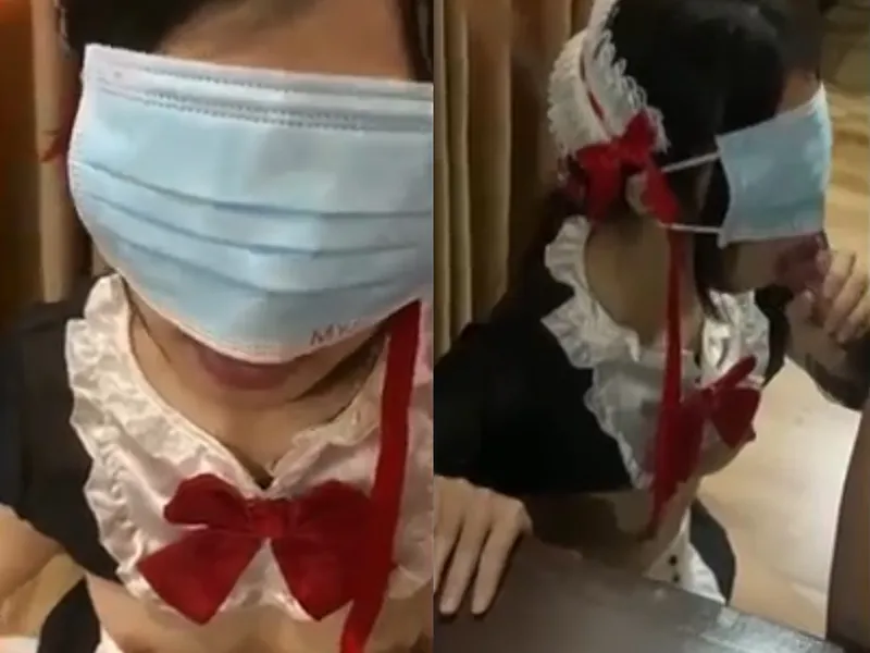 Ghệ việt dâm cosplay nô lệ liếm mút con thằng nhỏ điêu luyện